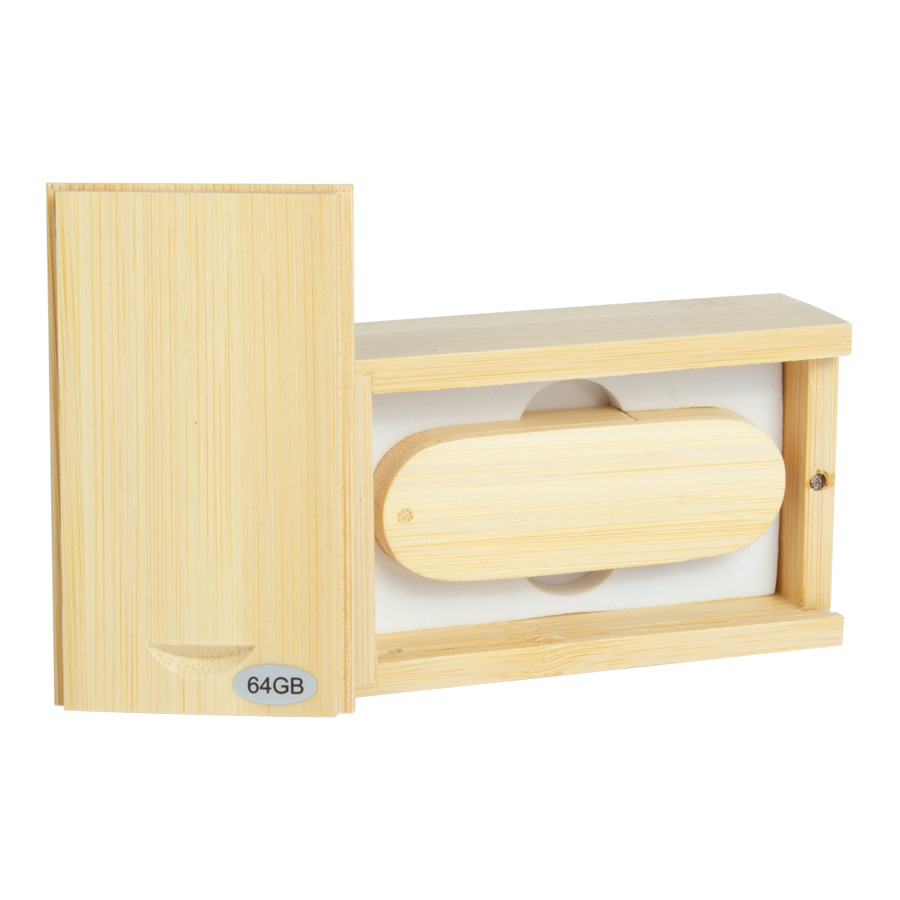 Pendrive 64GB de Bamboo