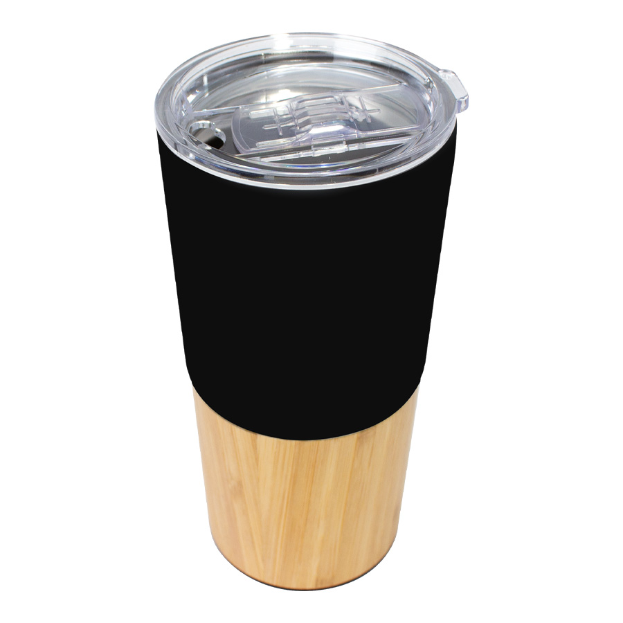 Mug metálico/bamboo 