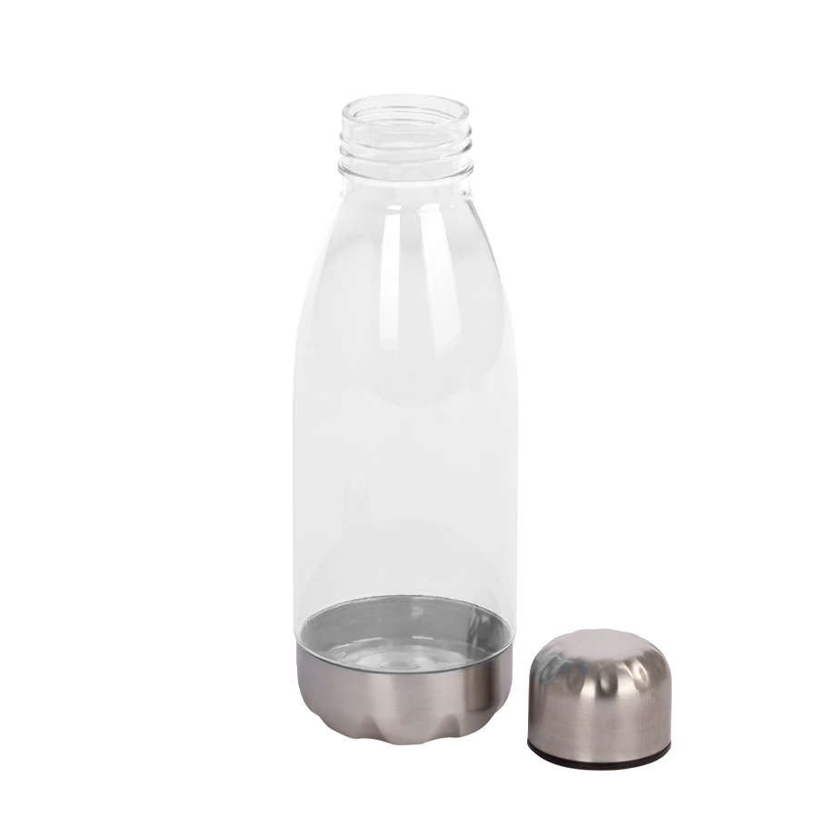 Botella plástica tapa Acero Inoxidable 