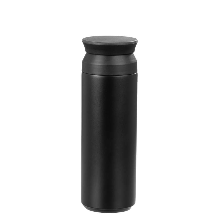 Termo doble pared de acero, con termómetro digital 