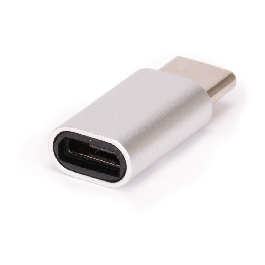 Adaptador dual Micro USB / i-phone / Tipo C