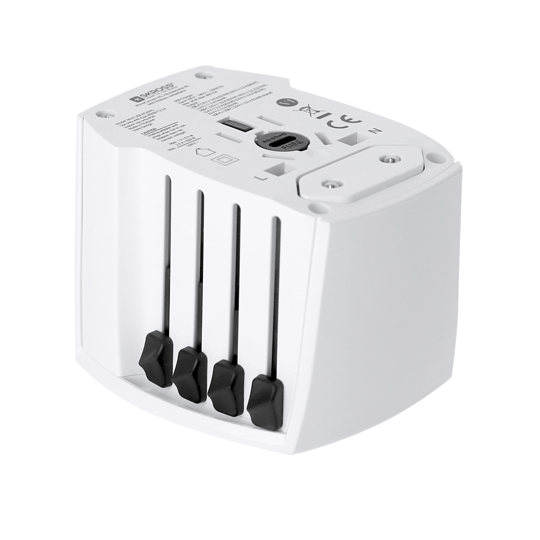 Adaptador Viaje Universal Skross MUV USB 30W PD